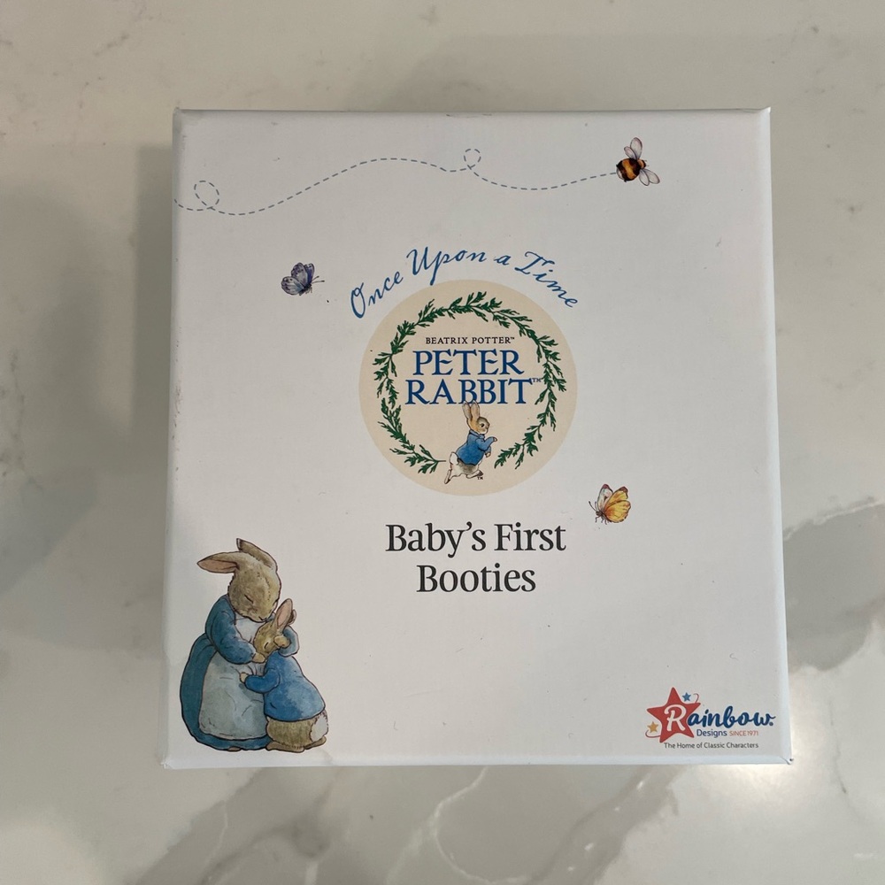 Peter Rabbit Rattle Slippers - Picture 2 of 3